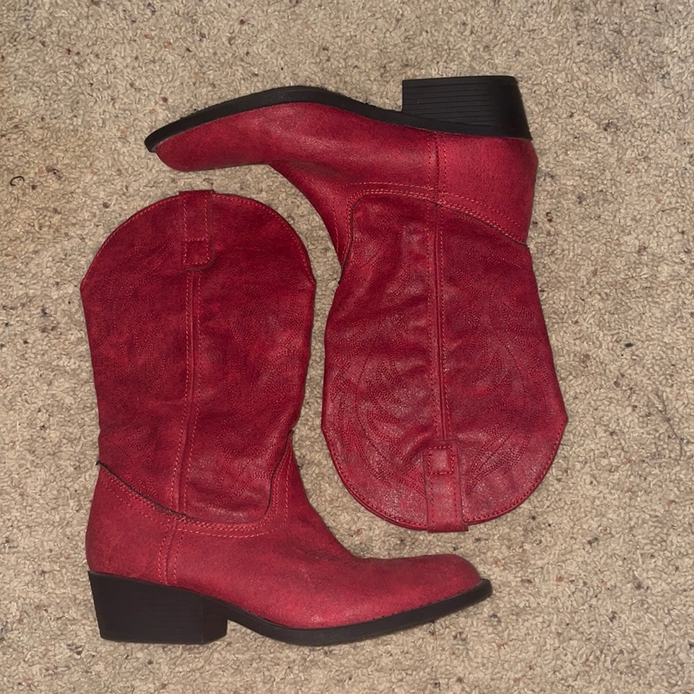 Red Cowgirl Boots